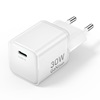 VENTION 1-Port USB-C GaN Charger (30W) EU-Plug White (FCIW0-EU) (VENFCIW0-EU)-VENFCIW0-EU