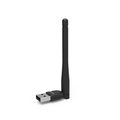 VENTION AC650 USB Wi-Fi Dual Band Bluetooth Adapter With High Gain Antenna Black (KDUB0) (VENKDUB0)-VENKDUB0