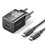 VENTION 2-Port USB (C + A) GaN Charger (70W/22.5W) with 5A USB-C to USB-C Cable (1M) EU-Plug Gray (TZ-FCGH0-EU) (VENTZ-FCGH0-EU)-VENTZ-FCGH0-EU