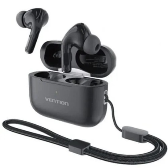 VENTION True Wireless Bluetooth Earbuds ECHO LITE E11 Plus Black (NBVB0-Plus) (VENNBVB0-Plus)-VENNBVB0-PLUS