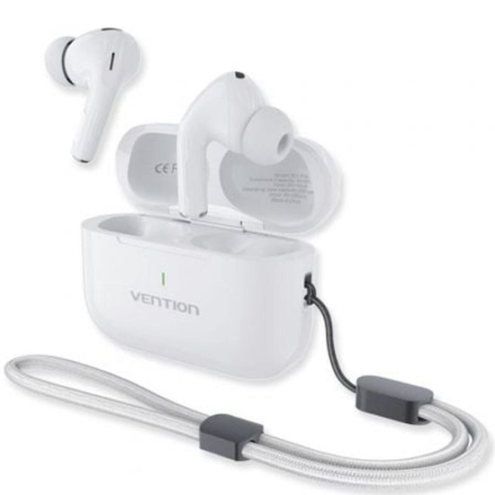 VENTION True Wireless Bluetooth Earbuds ECHO LITE E11 Pro White (NBVW0-Pro) (VENNBVW0-Pro)-VENNBVW0-PRO