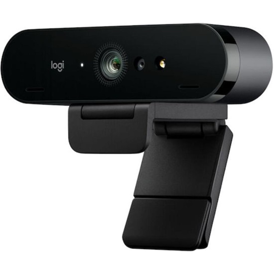 Logitech Webcam Brio 4K Black (960-001718) (LOGBRIO4KBK)-LOGBRIO4KBK