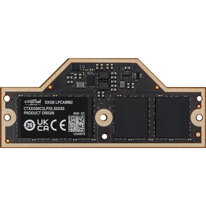 Crucial LPCAMM2 LPDDR5X 62GB Memory (CT64G75C2LP5X) (CRUCT64G75C2LP5X)-CRUCT64G75C2LP5X