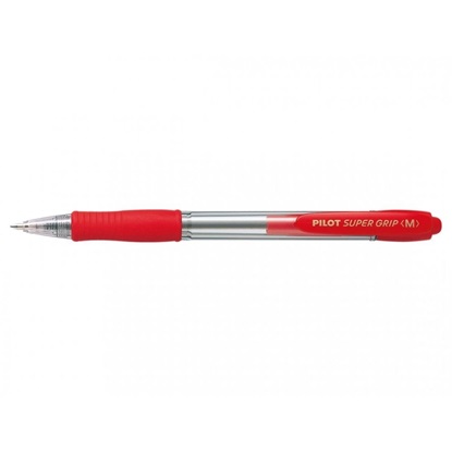 Εικόνα της Pilot Ballpoint Pen Super Grip M Red (BPGP-10R-M) (PILBPGP-10R-M)