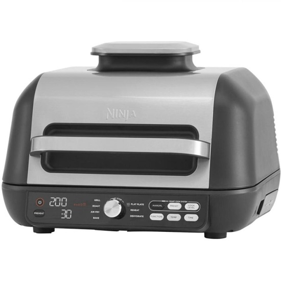 Ninja Foodi Max Pro Tabletop Electric Grill 1000W (AG651) (SNIAG651)-SNIAG651
