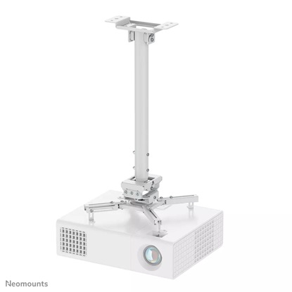 Neomounts Projector Ceiling Mount 60.5-90.5 cm (CL25-540WH1) (NEOCL25-540WH1)-NEOCL25-540WH1