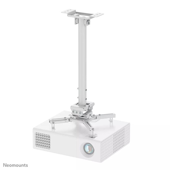 Neomounts Projector Ceiling Mount 60.5-90.5 cm (CL25-540WH1) (NEOCL25-540WH1)-NEOCL25-540WH1