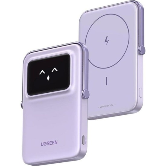 Ugreen PB571 Power Bank 5000mAh 18W με Θύρα USB-C Purple (35606) (UGR35606)-UGR35606