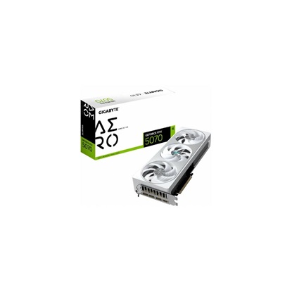Gigabyte GeForce RTX 5070 12GB GDDR7 Aero OC (GV-N5070AERO OC-12GD) (GIGGV-N5070AERO OC-12GD)-GIGGV-N5070AERO OC-12GD