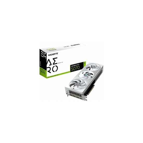 Gigabyte GeForce RTX 5070 12GB GDDR7 Aero OC (GV-N5070AERO OC-12GD) (GIGGV-N5070AERO OC-12GD)-GIGGV-N5070AERO OC-12GD