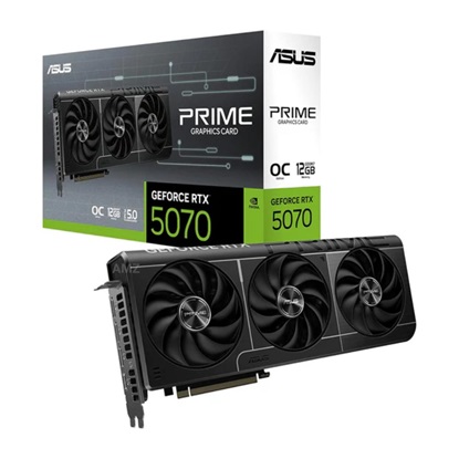 Asus GeForce RTX 5070 12GB GDDR7 Dual OC Edition (90YV0M17-M0NA00) (ASU90YV0M17-M0NA00)-ASU90YV0M17-M0NA00