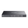 TP-Link Omada 28-Port Gigabit Easy Managed Switch with 24-Port PoE+ (ES228GMP) (TPES228GMP)-TPES228GMP