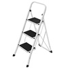 Songmics Σκάλα 3 Bαθμίδων (GSL03WT) (SNGGSL03WT)-SNGGSL03WT