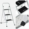 Songmics Σκάλα 3 Bαθμίδων (GSL03WT) (SNGGSL03WT)-SNGGSL03WT