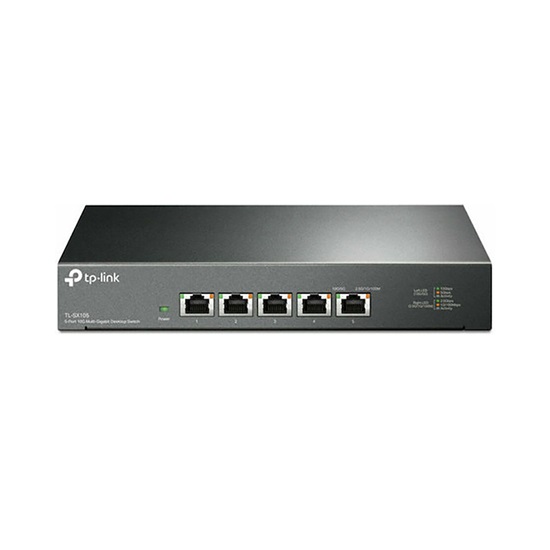 TP-Link 5-Port 10G Multi-Gigabit Desktop Switch (TL-SX105) (TPTL-SX105)-TPTL-SX105
