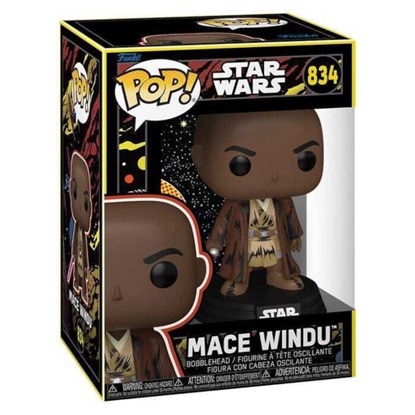 Funko Pop! Movies: Star Wars - Mace Windu #834 (FNK03271)-FNK03271