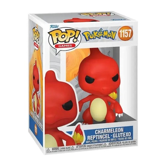 Funko Pop! Games: Pokemon - Charmeleon #1157 (FNK24146)-FNK24146