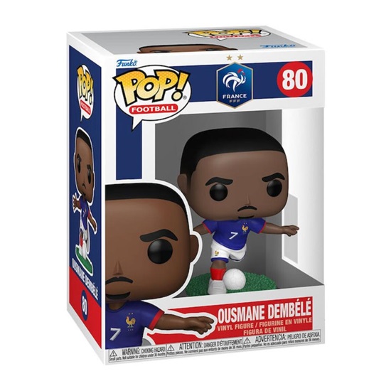 Funko Pop! Sports: France - Ousmane Dembélé #81 (FNK27321)-FNK27321