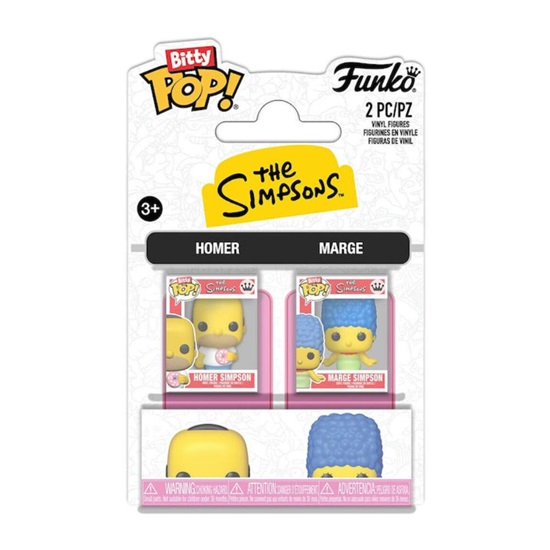 Funko Bitty Pop! The Simpsons: 2-Pack - Bart & Mr. Burns (FNK42171)-FNK42171