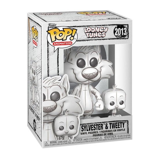 Funko Pop! Animation: Looney Tunes - Sylvester & Tweety #2013 (FNK62875)-FNK62875