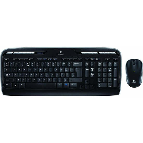 Logitech Desktop Combo MK330 Black QWERTY (920-003989) (LOGMK330COMBOBK)-LOGMK330COMBOBK