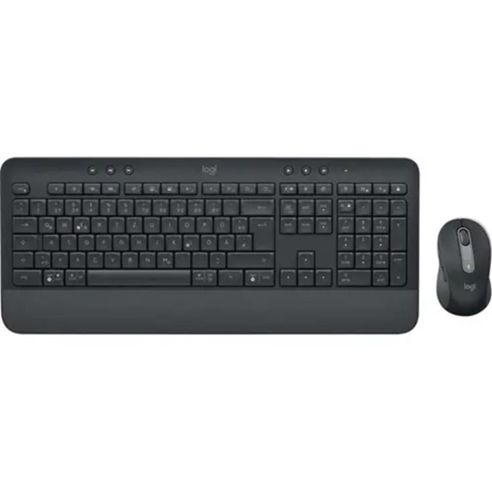 Logitech Signature MK650 Combo for Business Keyboard Black QWERTZ (920-010994) (LOGMK650COMBOBK)-LOGMK650COMBOBK