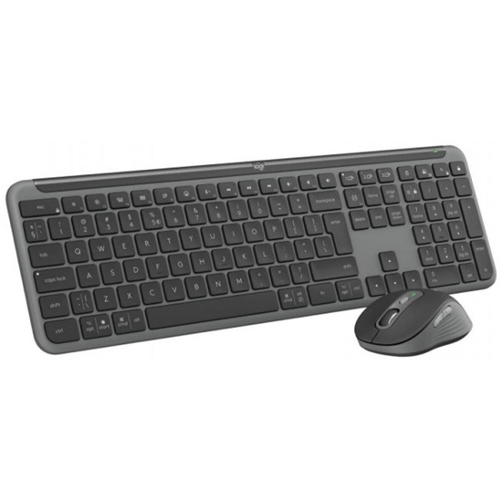 Logitech MK950 Combo Mouse/Keyboard Wireless EN-US (920-012490) (LOGMK950)-LOGMK950
