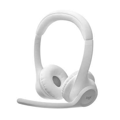 Logitech Zone 300 Wireless Headset White (981-001417) (LOGZONE300WH)-LOGZONE300WH