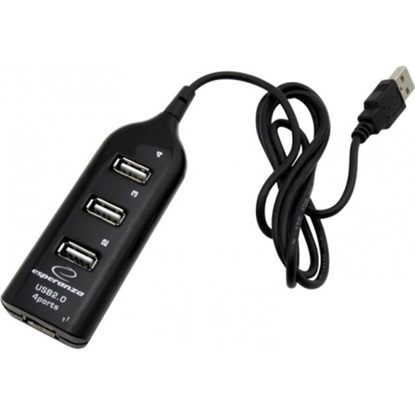 Esperanza Hub 4 Ports Usb 2.0 Ea116 (EA116) (ESPEA116)-ESPEA116