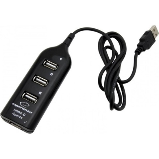 Esperanza Hub 4 Ports Usb 2.0 Ea116 (EA116) (ESPEA116)-ESPEA116