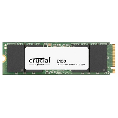 Crucial E100 Gen4 2280 480GB NVMe PCIe M.2 SSD (CT480E100SSD8) (CRUCT480E100SSD8)-CRUCT480E100SSD8