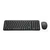 Logitech MK250 Desktop Combo GR (Graphite,Bluetooth) (LOGMK250GR)-LOGMK250GR