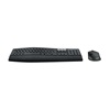 Logitech MK850 Keyboard & Mouse Set Black (920-008221) (LOGMK850BK)-LOGMK850BK