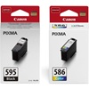 Canon Μελάνι Inkjet PG-595/CL-586 PVP Multipack (7171C004) (CANPG-595-CL-586)-CANPG-595-CL-586