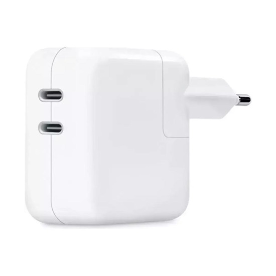 Apple Power supply unit 35W 2xUSB-C White (MW2K3ZM/A) (APPMW2K3ZM-A)-APPMW2K3ZM-A