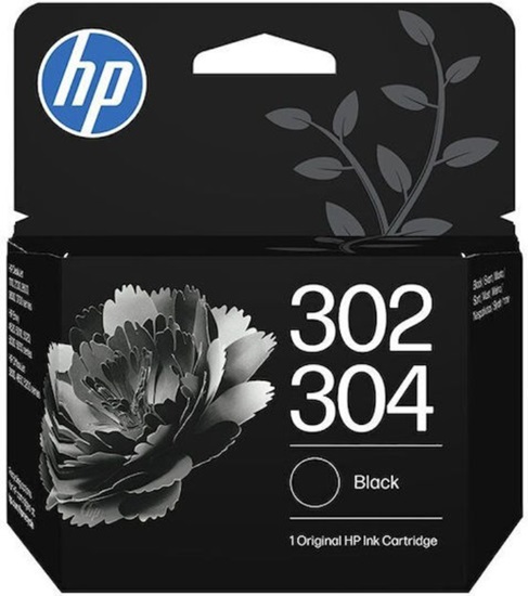 HP Μελάνι Inkjet No.302 / 304 Black (B7RT7AE) (HPB7RT7AE)-HPB7RT7AE