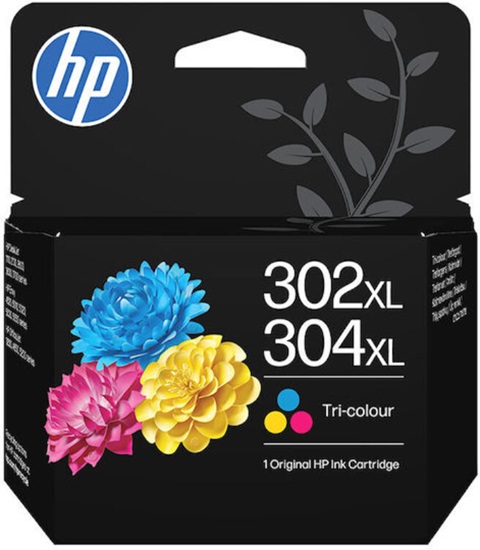 HP Μελάνι Inkjet No.302 / 304 XL Tricolor (B7RT8AE) (HPB7RT8AE)-HPB7RT8AE