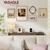Vasagle Κονσόλα - Επιπλο σαλονιού 100  x 15  x  80 cm, σε κλασικό καφέ ρουστίκ χρωματισμό  (LNT079K02) (VASLNT079K02)-VASLNT079K02