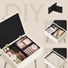 Songmics σκαμπό - τουαλέτας λευκό (cream white)  (LOM505WZ02) (SNGLOM505WZ02)-SNGLOM505WZ02