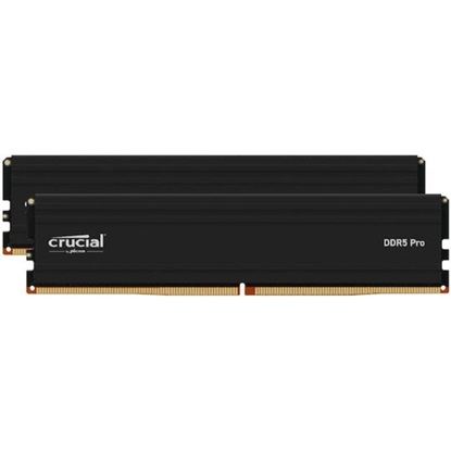 Crucial Pro DDR5-5600 Kit 64GB 2x32GB UDIMM CL46 16Gbit (CP2K32G56C46U5) (CRUCP2K32G56C46U5)-CRUCP2K32G56C46U5