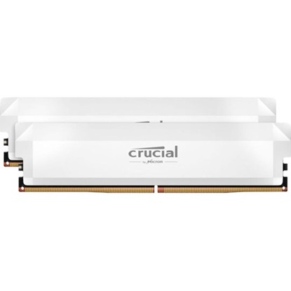 Crucial Pro DDR5-6400 Kit 64GB 2x32GB UDIMM CL40 W Overclocking (CP2K32G64C40U5W) (CRUCP2K32G64C40U5W)-CRUCP2K32G64C40U5W