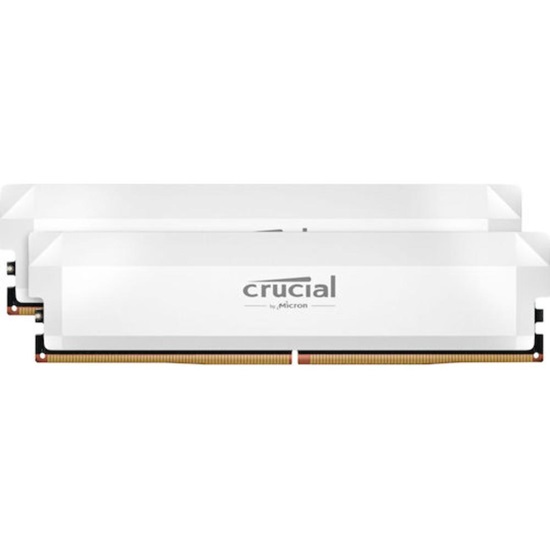 Crucial Pro DDR5-6400 Kit 64GB 2x32GB UDIMM CL40 W Overclocking (CP2K32G64C40U5W) (CRUCP2K32G64C40U5W)-CRUCP2K32G64C40U5W