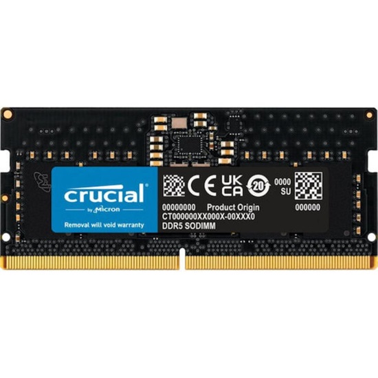 Crucial DDR5-5600 64GB SODIMM CL46 16Gbit (CT64G56C46S5) (CRUCT64G56C46S5)-CRUCT64G56C46S5