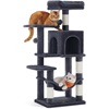 Feandrea Cat Tower Medium, Height 112 cm, up to 4 Cats, Σκούρο Γκρι  (PCT261G01V1) (FEAPCT261G01V1)-FEAPCT261G01V1