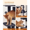Feandrea Cat Tower Medium, Height 112 cm, up to 4 Cats, Σκούρο Γκρι  (PCT261G01V1) (FEAPCT261G01V1)-FEAPCT261G01V1