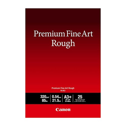 Canon FA-SM1 Photo Paper Premium Fine Art Smooth A3+ 320gr/m² for Printers Inkjet 25 Sheets (4562C004) (CANFA-RG1A3+)-CANFA-RG1A3+