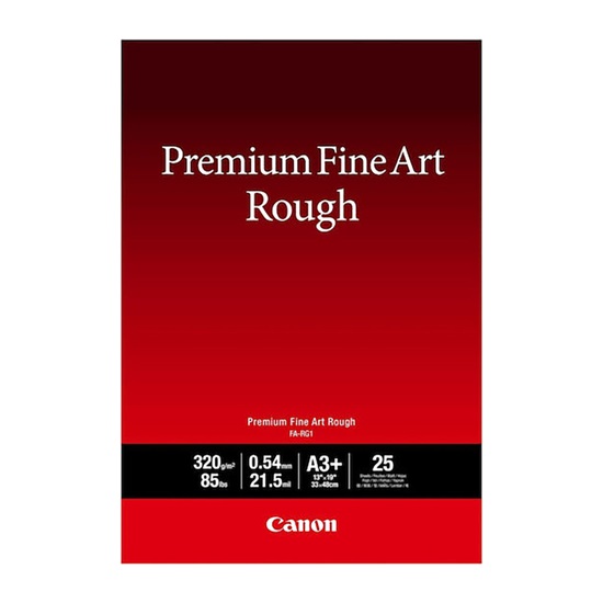 Canon FA-SM1 Photo Paper Premium Fine Art Smooth A3+ 320gr/m² for Printers Inkjet 25 Sheets (4562C004) (CANFA-RG1A3+)-CANFA-RG1A3+