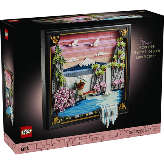 Lego Art Japanese cherry blossom Landscape (31218) (LGO31218)-LGO31218