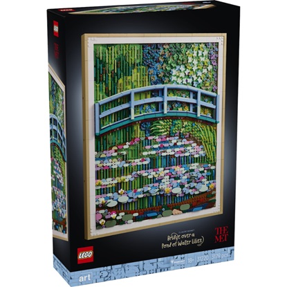 Lego Art Claude Monet Bridge over a Water Lily Pond (31220) (LGO31220)-LGO31220