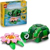 LEGO Creator  3-in-1 Turtle with a Water Lily Flower Toy (31377) (LGO31377)-LGO31377